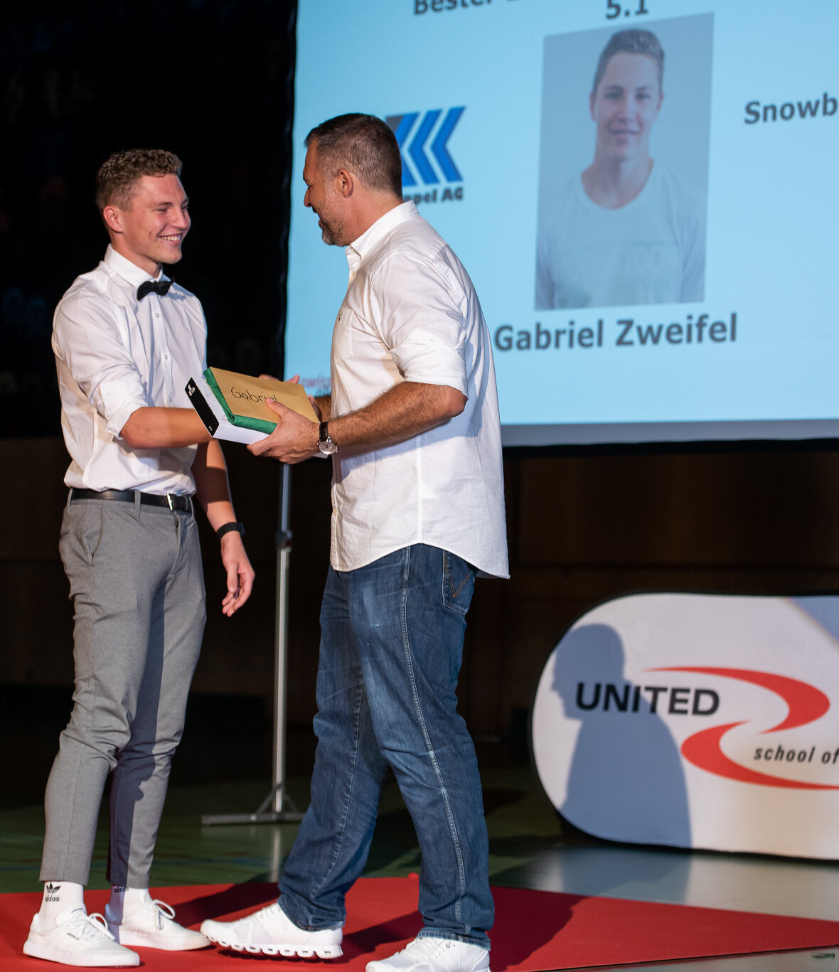 Gratulation zum erfolgreichen Lehrabschluss.